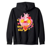 Disney Minnie Mouse Gals Before Pals Galentine's Day Friend Felpa con Cappuccio