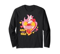 Disney Minnie Mouse Gals Before Pals Galentine's Day Friend Maglia a Manica