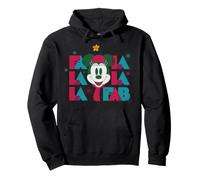 Disney Minnie Mouse Holiday Fa La La La Fab Christmas Felpa con Cappuccio