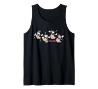 Disney Minnie Mouse Hula-Hula Dance Hawaii Tropical Vacation Canotta