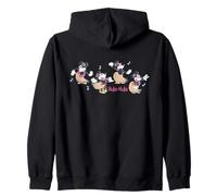 Disney Minnie Mouse Hula-Hula Dance Hawaii Tropical Vacation Felpa con Cappuccio