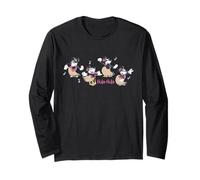 Disney Minnie Mouse Hula-Hula Dance Hawaii Tropical Vacation Maglia a Manica