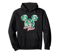 Disney Minnie Mouse Icon Tropical Pink Spring Break Felpa con Cappuccio
