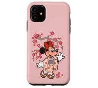 Disney Minnie Mouse in Kimono Cherry Blossoms Spring Sakura Custodia per iPhone 11