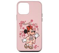 Disney Minnie Mouse in Kimono Cherry Blossoms Spring Sakura Custodia per iPhone 12 mini