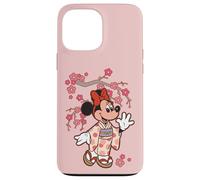 Disney Minnie Mouse in Kimono Cherry Blossoms Spring Sakura Custodia per iPhone 13 Pro Max