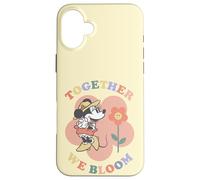 Disney Minnie Mouse: insieme sbocciamo un fiore primaverile Custodia per iPhone 16 Plus