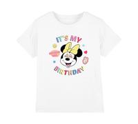 Disney Minnie Mouse It's My Birthday Girls T Shirt, 3-4 A