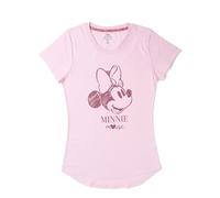 Disney Minnie Mouse - Maglietta da donna, top rosa, Colore: rosa., L