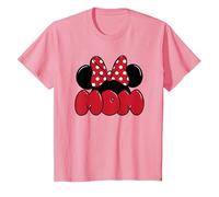 Disney Minnie Mouse Mother's Day Ears for Mom Maglietta, Bambini, Rosa, 12 anni