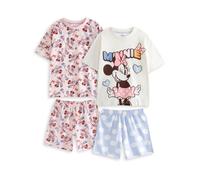 Disney Minnie Mouse Multicolore Multi Character Confezione multipla da 2 pigiami