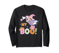 Disney Minnie Mouse My Boo! Cute Halloween Matching Couples Maglia a Manica