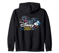 Disney Minnie Mouse My First Disney Cruise 2026 Fireworks Felpa con Cappuccio