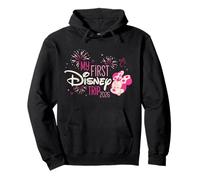 Disney Minnie Mouse "My First Disney Trip" 2026 Vacation Felpa con Cappuccio