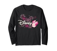 Disney Minnie Mouse "My First Disney Trip" 2026 Vacation Maglia a Manica