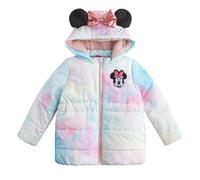 Disney Minnie Mouse - Piumino da bambina con orecchie e fiocco, per bambini, bambini grandi