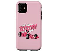 Disney Minnie Mouse Racing Team "ZOOOOM!" Race Car Driver Custodia per iPhone 11