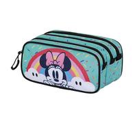 Disney Minnie Mouse Rainbow-Astuccio Trick FAN 2.2, Turchese 23 x 11 cm