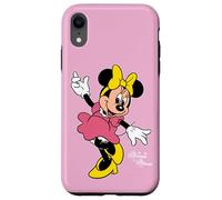 Disney Minnie Mouse Retro Character Sweet Pose Trip Matching Custodia per iPhone XR