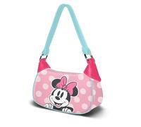 Disney Minnie Mouse Ribbon-Borsa Fancy Casual, Rosa, 21,5 x 14,5 cm