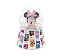 Disney Minnie Mouse Rosa Palla Di Neve Mini Con Illuminazione Da 3 Pollici