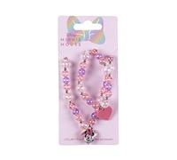 Set di Collana e Bracciali Minnie Mouse Rosa 2 Pezzi