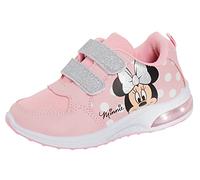 Disney Minnie Mouse - Scarpe da ginnastica da bambina, con luci a LED lampeggianti