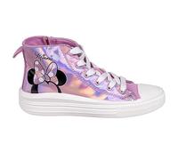 Disney Minnie Mouse Scarpe per Ragazze, Scarpe Sportive Classiche per Ragazza, Sneakers Alte Olografico, Regalo per Bambina, Taglie EU 30 a 34 (30)