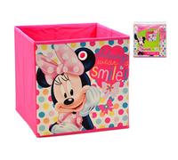 Disney Minnie Mouse Scatola portaoggetti 31X31X31 REMATE Minnie, Multicolore