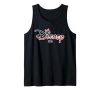 Disney Minnie Mouse Script Logo 2026 Vacation Trip Matching Canotta