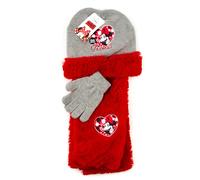 Disney Minnie Mouse set cappello sciarpa guanti per bambina inverno