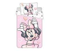 Disney Minnie Mouse Set Di Biancheria Da Letto Blush Pink 100 X 135 Cm