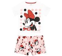 Disney Minnie Mouse Set Maglietta e Pantaloncino per Bambini Multicolore 4-5 anni