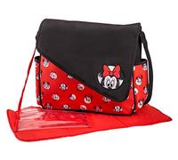 Disney Minnie Mouse sketch flap messenger borsa fasciatoio, rosso/nero