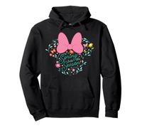 Disney Minnie Mouse Spring Into The Season Flower Icon Felpa con Cappuccio