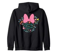 Disney Minnie Mouse Spring Into The Season Flower Icon Felpa con Cappuccio