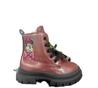 Disney Minnie Mouse Stivaletto Bambina Bordeaux Invernale con Cerniera Anfibio