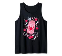 Disney Minnie Mouse Sweet Treats Pink Cherry Soda Coquette Canotta