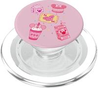 Disney Minnie Mouse Sweet Treats Pink Coquette Collage PopSockets PopGrip per MagSafe