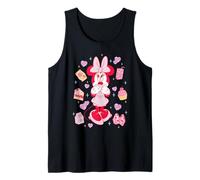 Disney Minnie Mouse Sweet Treats & Pink Hearts Coquette Canotta