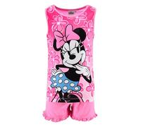 Disney Minnie Mouse T-Shirt e Pantaloncini per Bambine e Ragazze, Pigiama 2 Pezzi Minnie, Confezione Regalo Inclusa, Taglie 3 a 8 Anni (IT, età, 4 Anni, Regular, Rosa)
