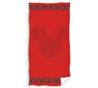 Disney Minnie Mouse Telo da Bagno Asciugamano Rosso 70x140cm Cotone Nuovo