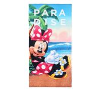 Disney Minnie Mouse telo mare grande | piccolo regalo per ragazze | asciugamano | asciugamano | asciugamano | vacanza | 70 x 140 cm | asciugamani da bagno | idee regalo