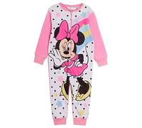 Disney Minnie Mouse Tutina per Ragazze Pigiami all in One Bambini Pigiami Pigiami con Cerniera Pigiami per Bambini Pigiami
