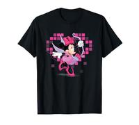 Disney Minnie Mouse Valentine's Day Cupid Pixel Heart Maglietta