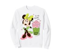 Disney Minnie Mouse Valentine's Day Cute "In My Matcha Era" Felpa