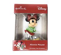 Disney Minnie Mouse verde maglione Gift Exchange Christmas Tree Ornament MFG by Hallmark
