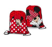Disney Minnie Mouse Zaino Piatto Sacca Sport Palestra Escursioni
