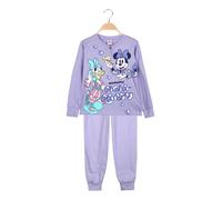 Disney Minnie pigiama lungo da bambina in cotone - lilla