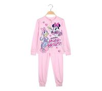 Disney Minnie pigiama lungo da bambina in cotone - rosa